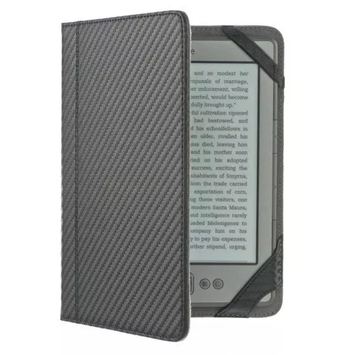 Калъф M-EDGE за Kindle 4/5/Touch/Kobo, Карбон